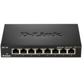 Switch D-Link DGS-108 - 8x 10|100|1000Mbps - DGS-108/E
